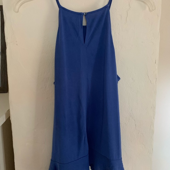 LOFT Blue Halter Blouse - Picture 3 of 5